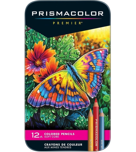 עפרונות פריזמה קולור פריימיר סט 12 PRISMACOLOR