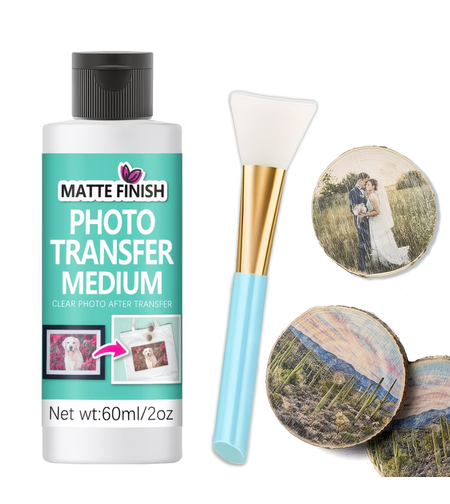 ערכת Photo Transfer Pro – מדיום להעברת תמונות לעץ, בד ומשטחים שונים 60 מייל