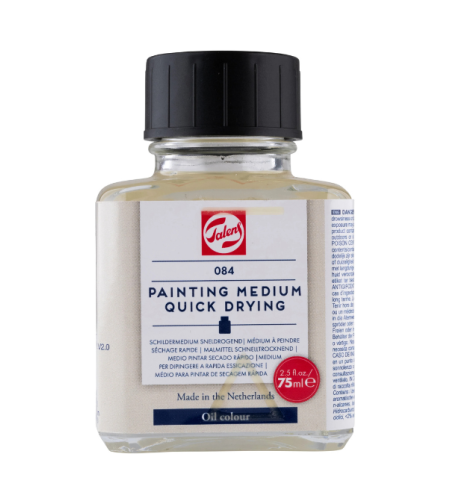 מדיום מהיר ייבוש לצבעי שמן - Talens Painting Medium Quick Drying 75ml