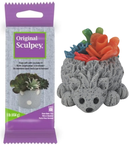 חימר פולימרי לאפייה 454 גרם - Original Sculpey Granite