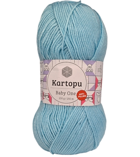 צמר בייבי KARTOPU BABY ONE-כחול שמיים