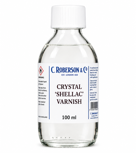 לכה קריסטלית שקופה - Crystal 'Shellac' Varnish 100ml