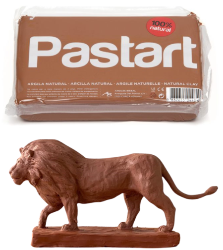 חימר טבעי 100% - Pastart Natural Clay