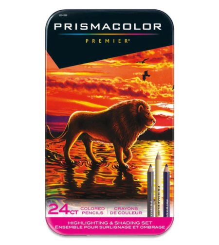 סט עפרונות צבעוניים פריזמקולור פרמייר -Prismacolor Premier 24ct