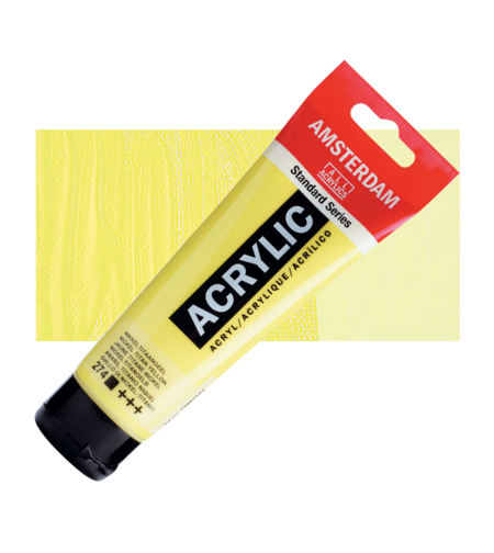 צבע אקרילי Amsterdam Standard – צהוב ניקל טיטניום 120 מ״ל