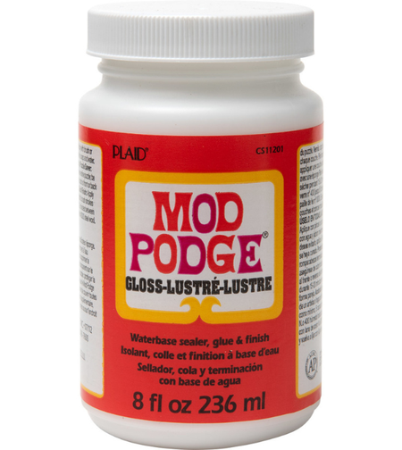 דבק, סילר ולכה מבריקה לעבודות יצירה | 236 מ״ל -Mod Podge Gloss