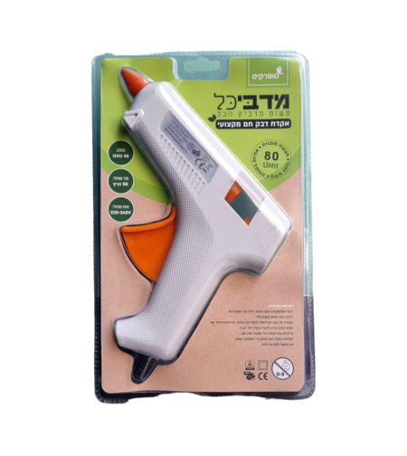 אקדח דבק חם מקצועי 80W