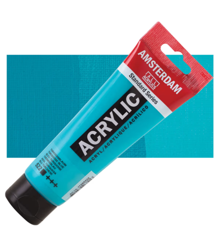 צבע אקריליק טורקיז, 120 מ״ל  Amsterdam Standard Series 522