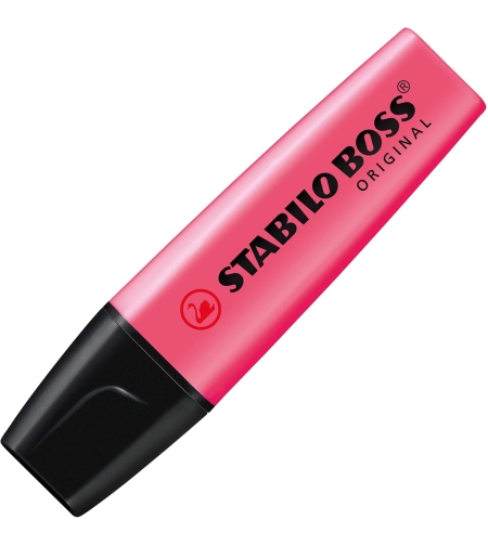 מדגיש Stabilo Boss ורוד ניאון