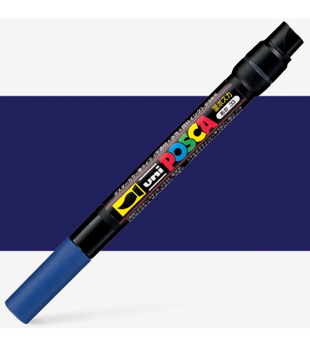 POSCA-F350 - טוש ראש מכחול אקרילי -כחול