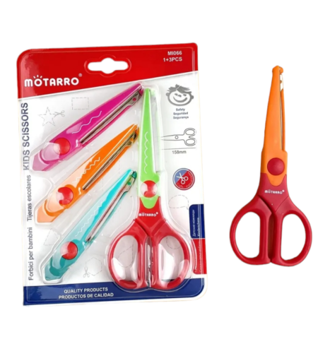 סט מספריים עם ראשים להחלפה בצורות שונות Motarro
