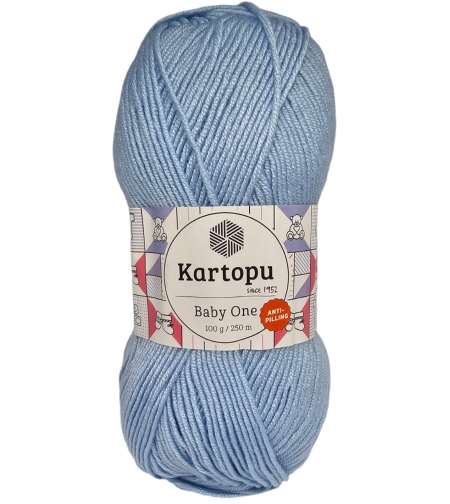 צמר בייבי KARTOPU BABY ONE- תכלת