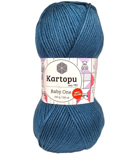 צמר בייבי KARTOPU BABY ONE-ג'ינס כהה