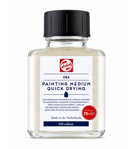 מדיום מהיר ייבוש לצבעי שמן - Talens Painting Medium Quick Drying 75ml