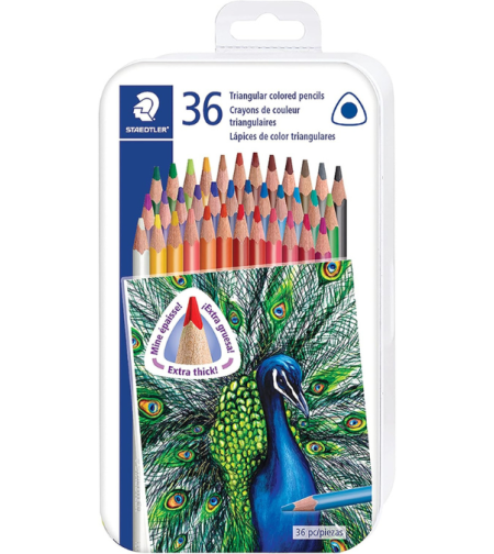 עפרונות ציור 36 צבעים - Staedtler Noris Club