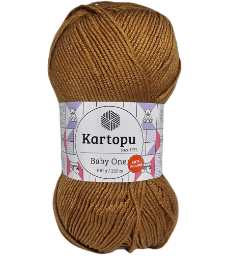 צמר בייבי KARTOPU BABY ONE- חום