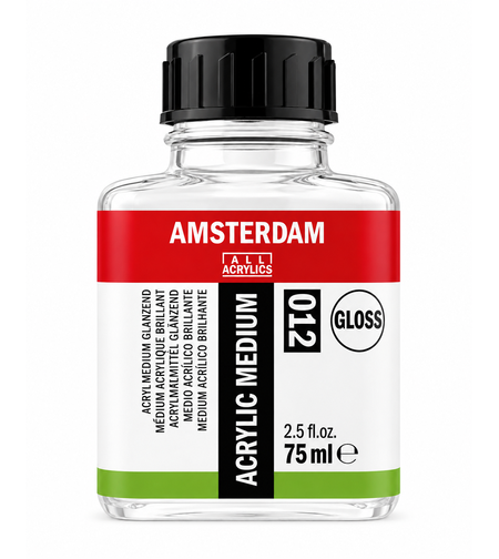 מדיום מבריק לצבעי אקריליק - Amsterdam Acrylic Medium Gloss 75ml