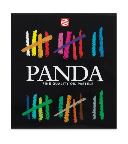 סט פסטל שמן מארז 48 יחידות  PANDA