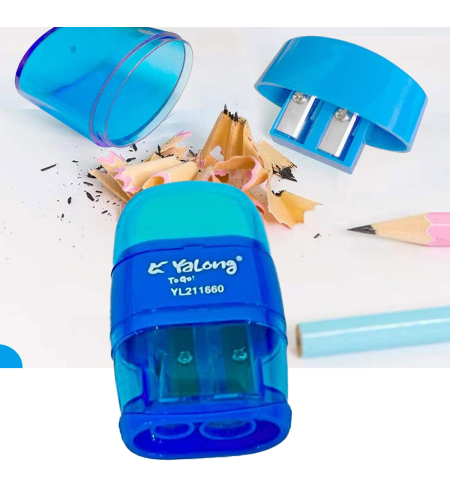 מחדד+מחק 2 חורים YALONG