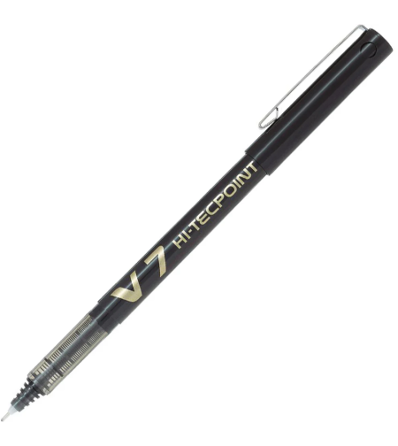 עט פיילוט Pilot Hi-tecpoint V-7 קלאסי-שחור