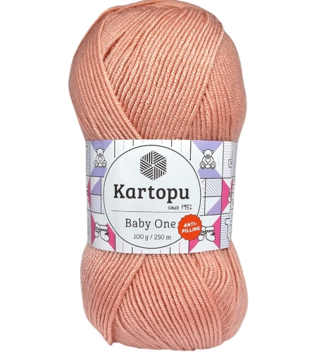 צמר בייבי KARTOPU BABY ONE- אפרסק