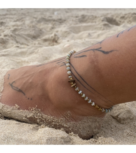 Beaded anklet