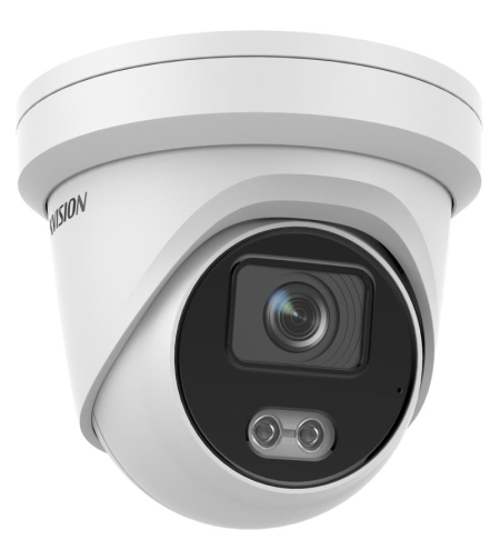 DS-2CD2347G2-LU/2.8MM - מצלמה כיפתית באיכות 4MP ColorVU עדשה רחבה 2.8 מ