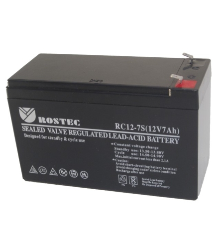 סוללה למערכות אזעקה 12V 7A