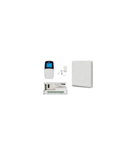 קיט רכזת אזעקה היברידית Risco LightSys Plus + לוח מקשים גומי