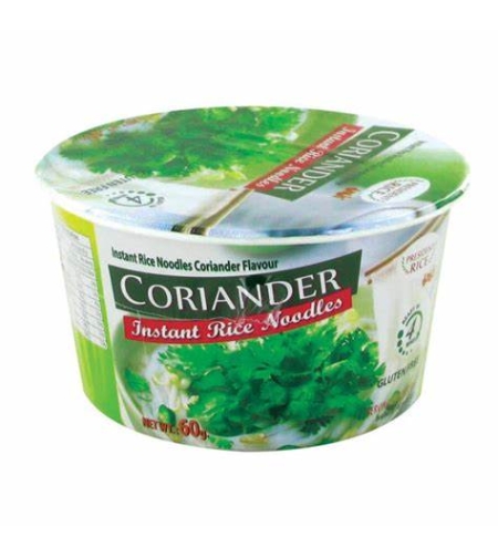 INSTANT RICE NOODLES CORIANDER FLAVOR 60GR - ערכה להכנת נודלס בטעם כוסברה 60 גרם