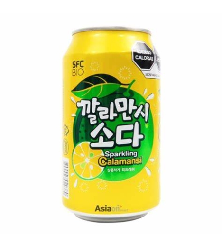 SFC CALAMANSI FLAFOR SODA 350ML - משקה מוגז בטעם קלמנסי 350 מ