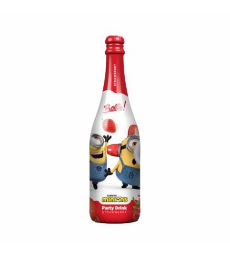 STRAWBERRY PARTY DRINK 750ML - משקה מוגז בטעם תות שדה 750 מ