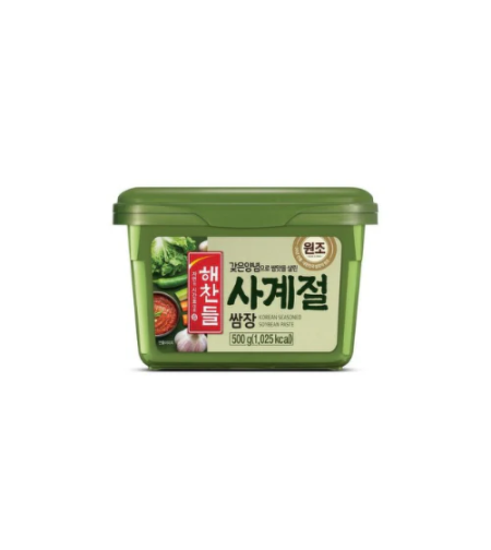SEASONED SOYBEAN PASTE 500GR - מחית סויה מתובלת ארבע  העונות 500 גרם