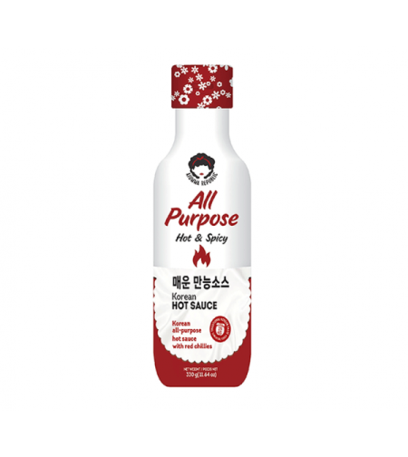 AR KOREAN ALLPURPOSE HOT SAUCE 330GR - רוטב פלפלים חריף בסגנון קוריאני 330 גרם