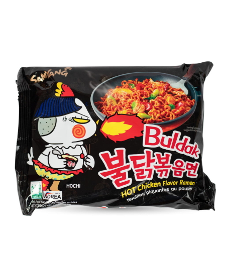 SAMYANG HOT SPICY ORIGINAL FLAVOR RAMEN 140GR - אטריות ראמן בטעם עוף חריף 140 גרם