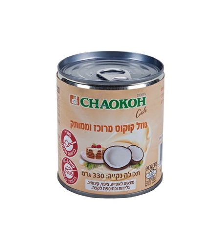 SWEETENED CONDENSED COCONUT LIQUID  330GR - נוזל קוקוס מרוכז וממתוק 330 גרם