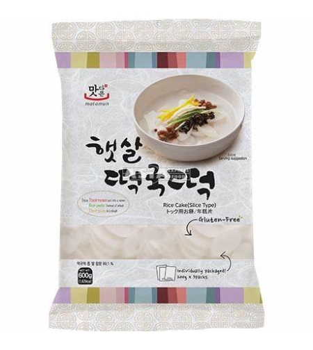 RICE CAKE[SLICE TYPE] GLUTEN FREE 600GR - אטריות אורז ללא גלוטן 600 גרם