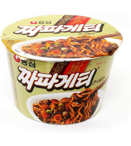 CHAPAGETTI INSTANT NOODLE WITH BLACK SOYA FLAVOR 114GR - נודלס להכנה מהירה בטעם סויה כהה 114 גרם