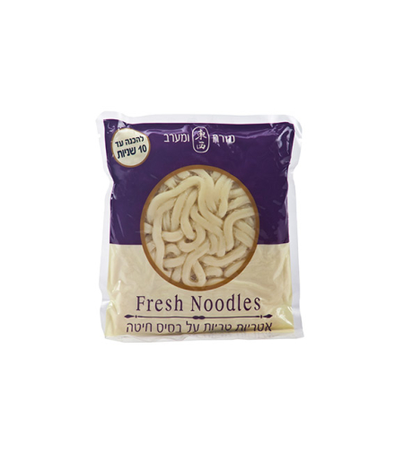 FRESH UDON NOODLES 200GR - אטריות מהירות להכנה על בסיס חיטה 200 גרם
