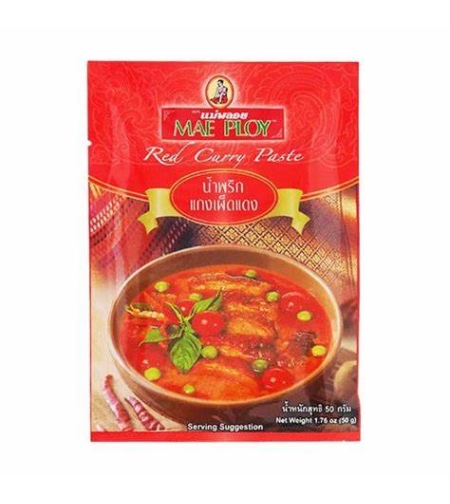 RED CURRY PASTE 50GR - מחית אדומה על בסיס קארי 50 גרם