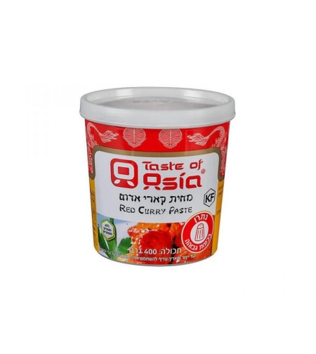 RED CURRY PASTE 400GR - מחית קארי אדום 400 גרם