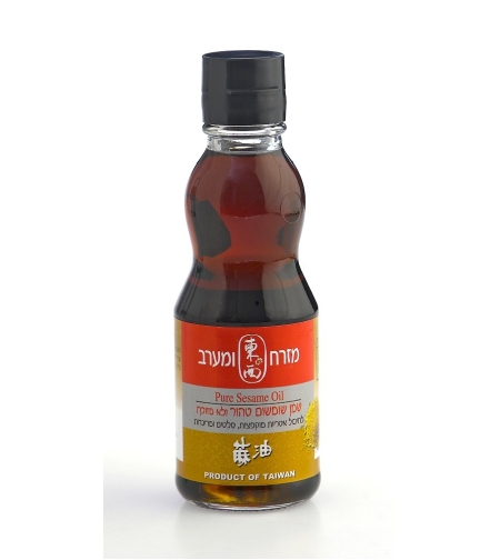 PURE SESAME OIL 185ML - שמן שומשום טהור 185 מ