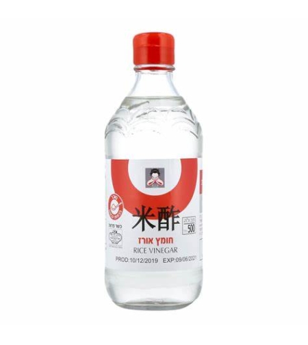 RICE VINEGAR 500ML - חומץ אורז 500 מ