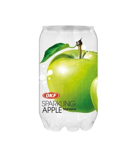 SPARKING PCAN GREEN APPLE LITE 350ML - משקה מוגז קל בטעם תפוח עץ ירוק 350 מ