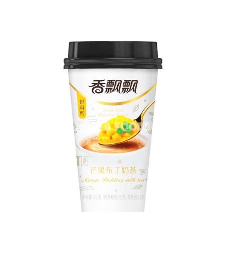 MANGO PUDDING MILK TEA 80GR - אבקת להכנת משקה תה חלבי בטעם פודינג מנגו 80 גרם