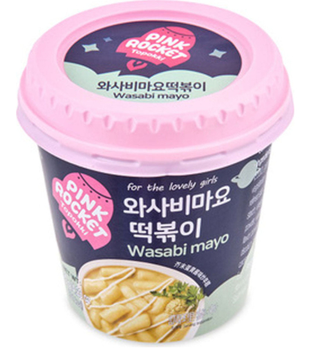 WASABI MAYO TTEOKBOKKI 120GR - טופוקי ווסאבי מיונז 120 גרם