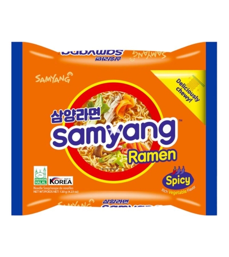 SAMYANG RAMEN 120GR - אטריות להכנה מהירה סאמיאנג ראמן 120 גרם