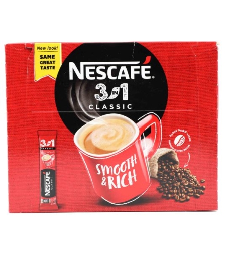 NESCAFE 3IN1 ORIGINAL 480GR - אבקה להכנת משקה בטעם קפה 480 גרם
