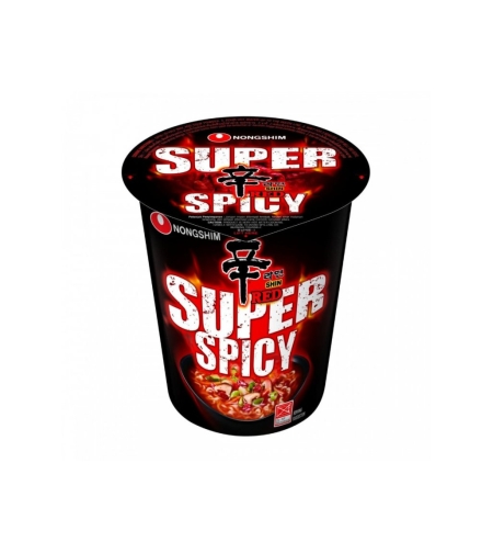 SUPER HOT & SPICY FLAVOUR 68GR - נודלס להכנה מהירה חריף 68 גרם