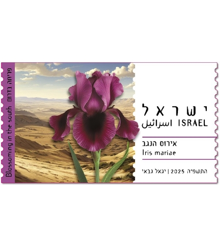 סט תויות - פריחה בדרום, אירוס הנגב